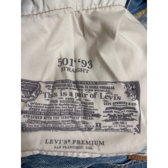 Levi's X Grateful Dead Collab 501 Men's Big E Jeans 36x32 Comes w/Patches Rare - Picture 8 of 13